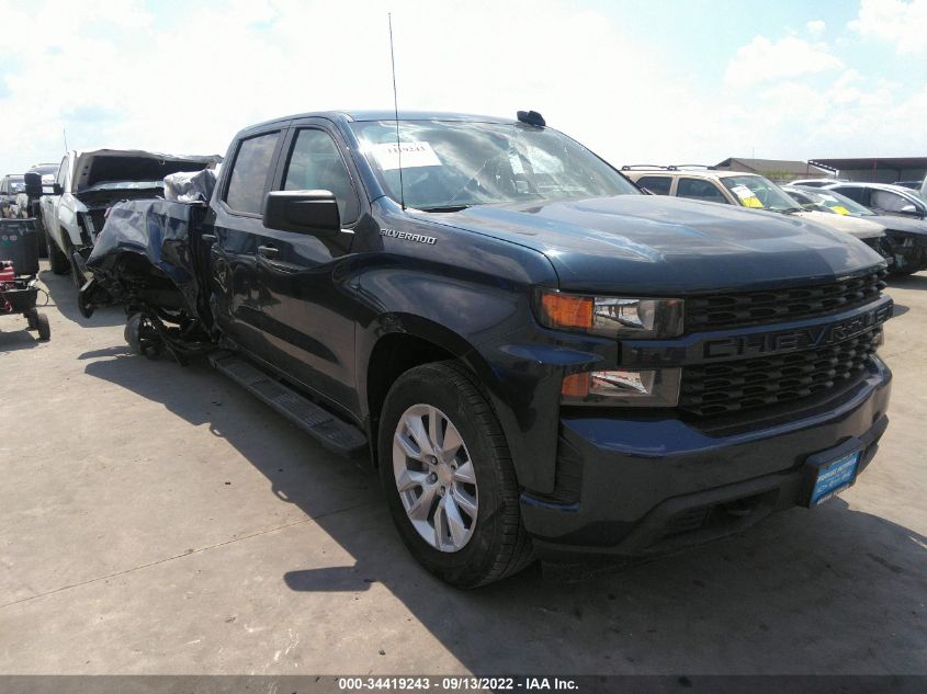 2021 CHEVROLET SILVERADO 1500 CUSTOM VIN: 3GCPWBEK0MG379845