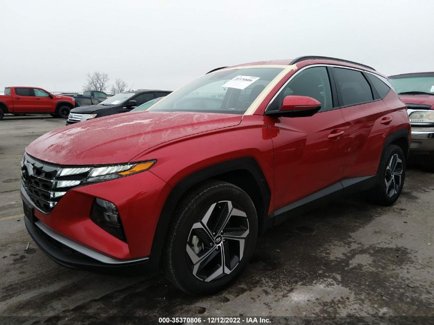 2022 HYUNDAI TUCSON SEL VIN: 5NMJCCAE2NH061820