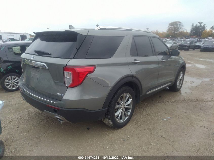2020 FORD EXPLORER LIMITED VIN: 1FMSK8FHXLGA06989