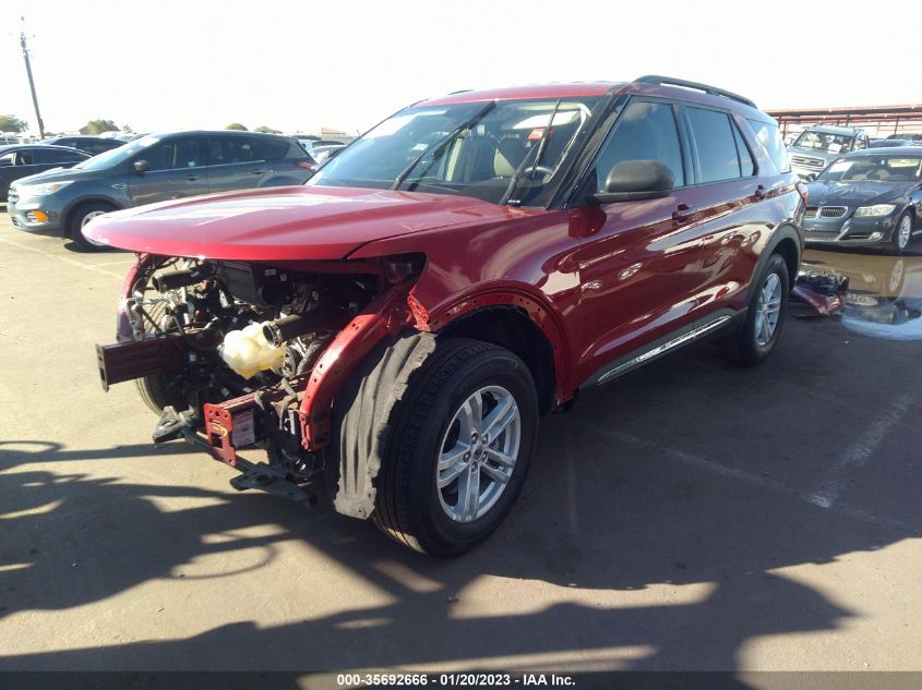 2021 FORD EXPLORER XLT VIN: 1FMSK7DH3MGB71281