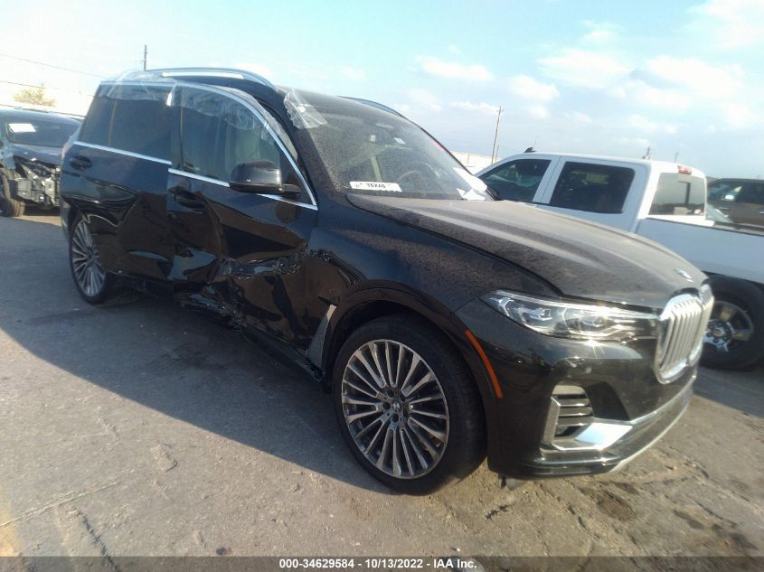 2022 BMW X7 XDRIVE40I VIN: 5UXCW2C03N9M64775