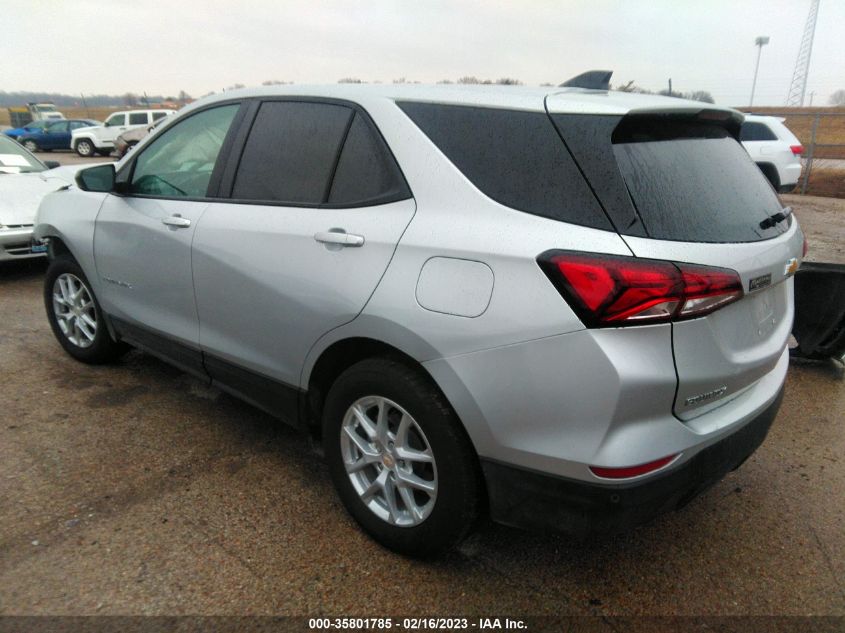 2022 CHEVROLET EQUINOX LS VIN: 3GNAX5EV3NS177876