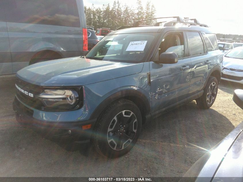 2022 FORD BRONCO SPORT OUTER BANKS VIN: 3FMCR9C68NRD35226