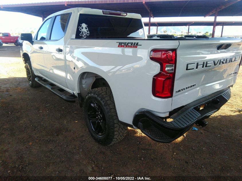 2021 CHEVROLET SILVERADO 1500 CUSTOM TRAIL BOSS VIN: 1GCPYCEF9MZ315144