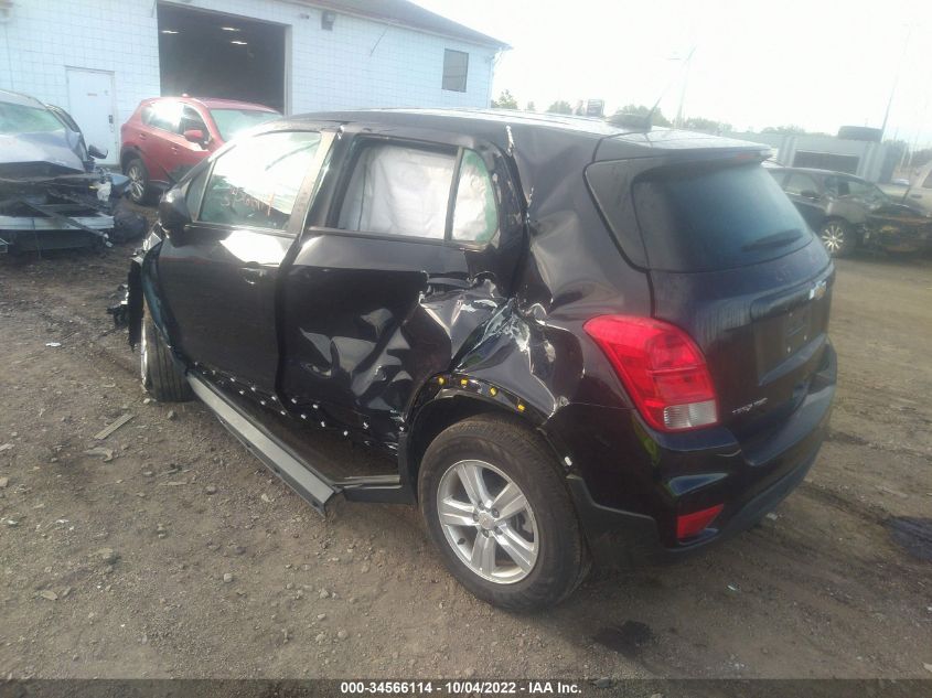 2021 CHEVROLET TRAX LS VIN: KL7CJNSB4MB358540