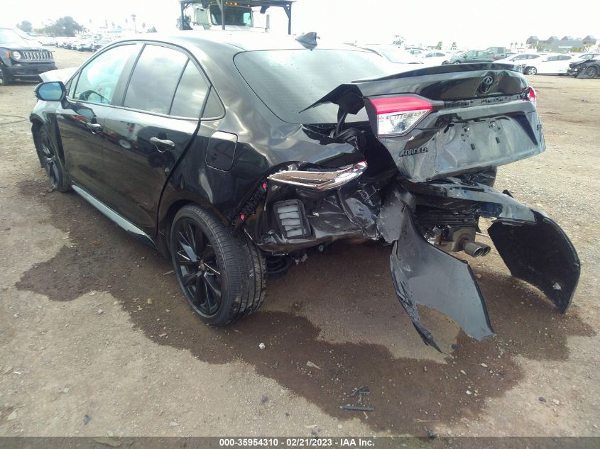 2022 TOYOTA COROLLA SE/SE NIGHTSHADE/APEX SE VIN: 5YFS4MCE3NP114874