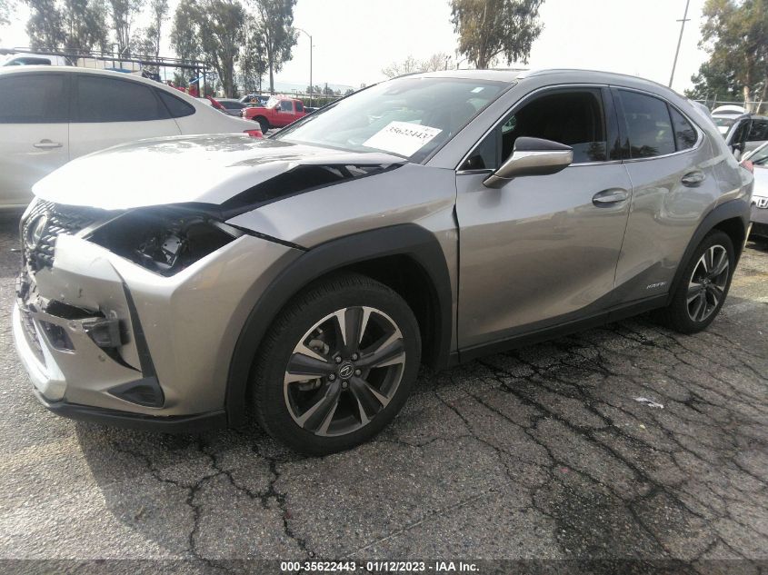 2021 LEXUS UX UX 250H VIN: JTHX9JBHXM2051463