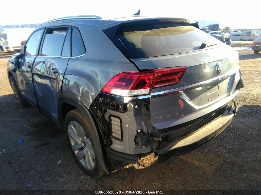 2021 VOLKSWAGEN ATLAS CROSS SPORT 3.6L V6 SE W/TECHNOLOGY VIN: 1V2JE2CA4MC241438