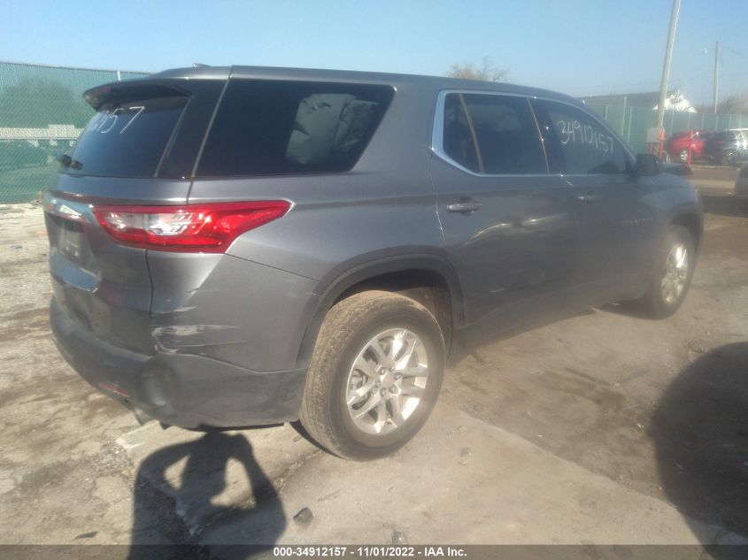 2020 CHEVROLET TRAVERSE LS VIN: 1GNERFKW9LJ182108