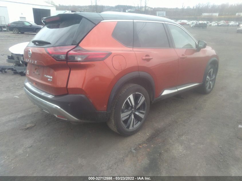 2021 NISSAN ROGUE PLATINUM VIN: JN8AT3DD4MW304059