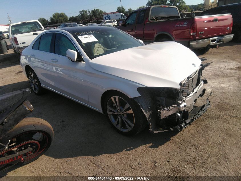 2021 MERCEDES-BENZ C-CLASS C 300 VIN: W1KWF8EB1MR606593