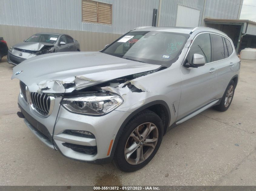 2021 BMW X3 SDRIVE30I VIN: 5UXTY3C00M9H96996