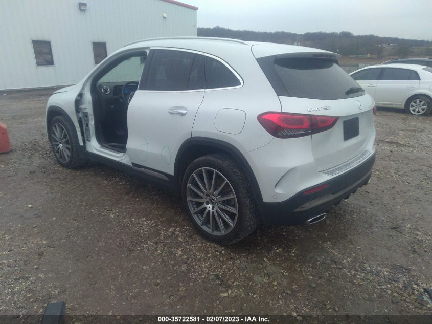 2022 MERCEDES-BENZ GLA GLA 250 VIN: W1N4N4HB8NJ349644