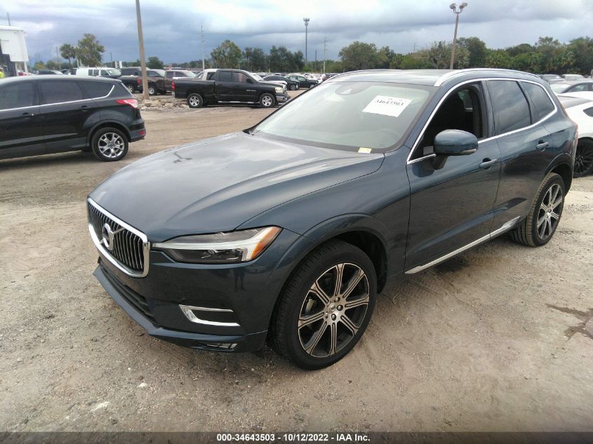 2021 VOLVO XC60 INSCRIPTION VIN: YV4102DL9M1864322
