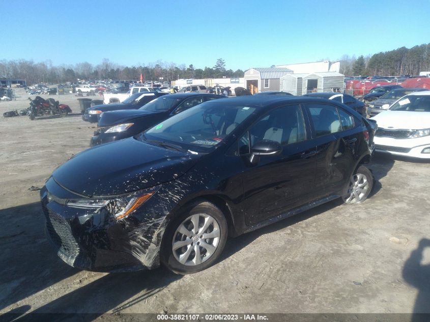 2022 TOYOTA COROLLA LE VIN: 5YFEPMAE1NP373922