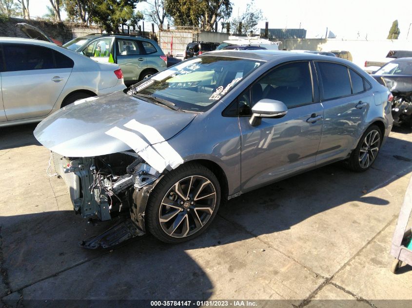 2022 TOYOTA COROLLA SE/SE NIGHTSHADE/APEX SE VIN: JTDP4MCE4NJ083306