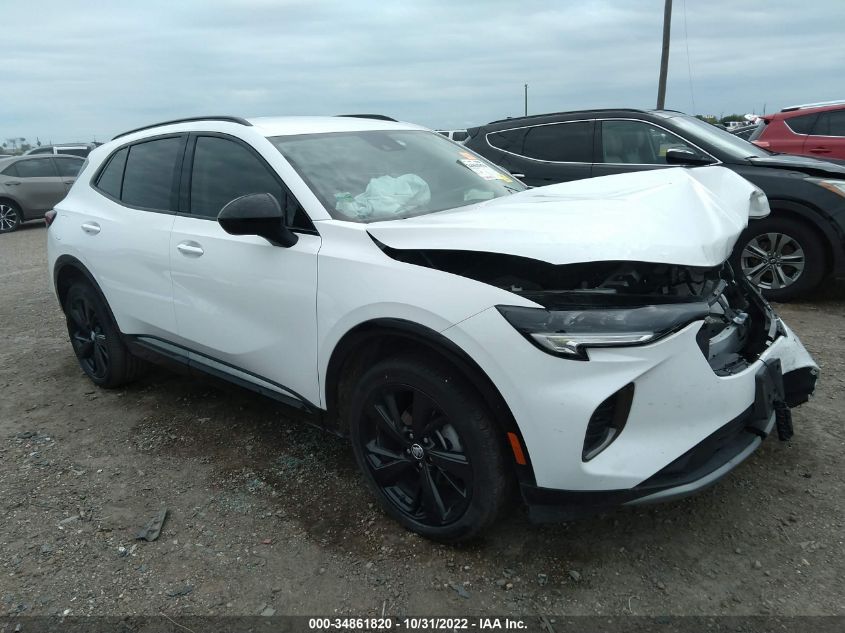 2022 BUICK ENVISION PREFERRED VIN: LRBAZLR4XND021258