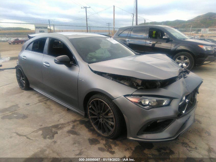 2022 MERCEDES-BENZ CLA AMG CLA 35 VIN: W1K5J5BB4NN307136