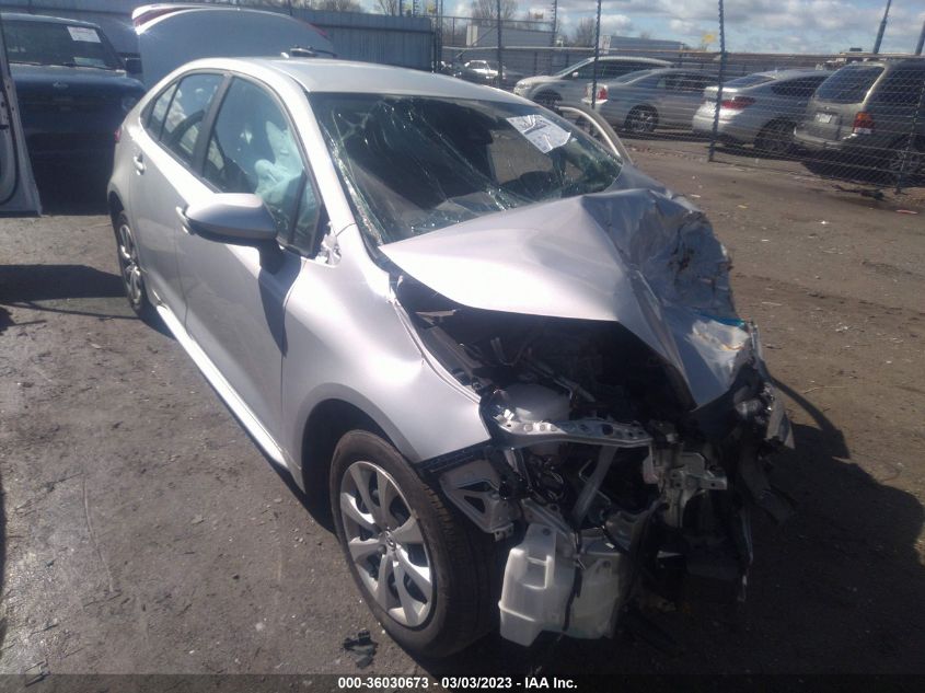 2022 TOYOTA COROLLA LE VIN: 5YFEPMAE8NP299706