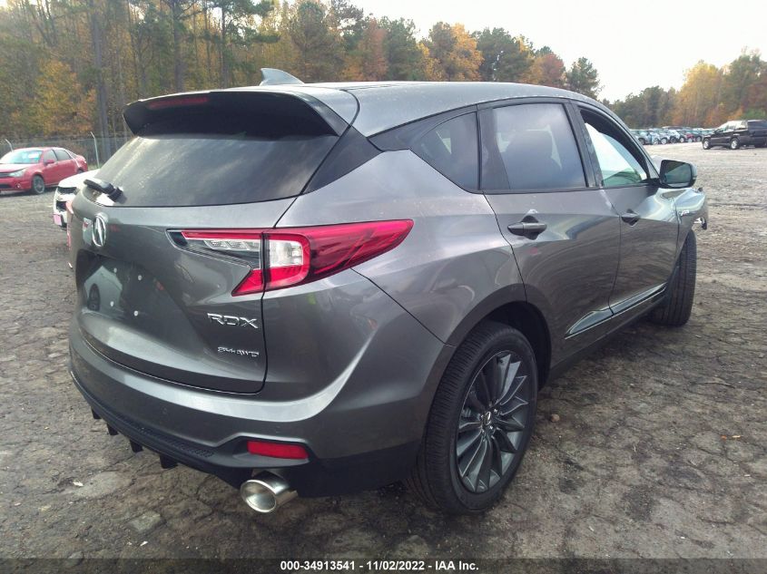 2022 ACURA RDX PMC EDITION/W VIN: 5J8TC2H8XNL016109