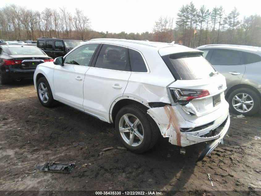 2021 AUDI Q5 PREMIUM VIN: WA1AAAFY2M2020985