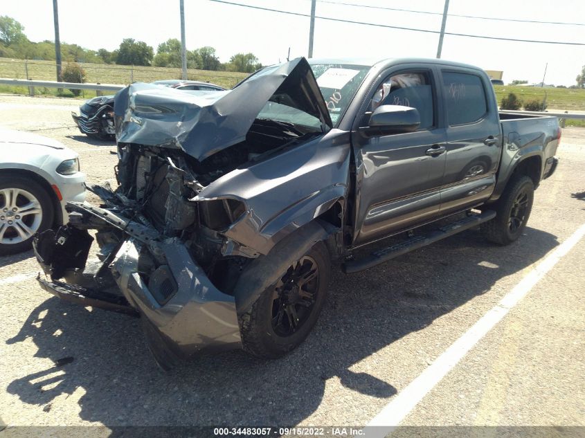 2020 TOYOTA TACOMA 2WD SR/SR5 VIN: 5TFAX5GN2LX177935