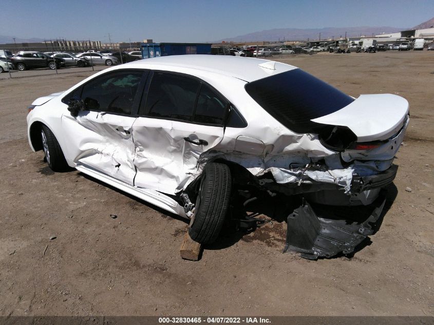 2020 TOYOTA COROLLA LE VIN: JTDEPRAE9LJ114478