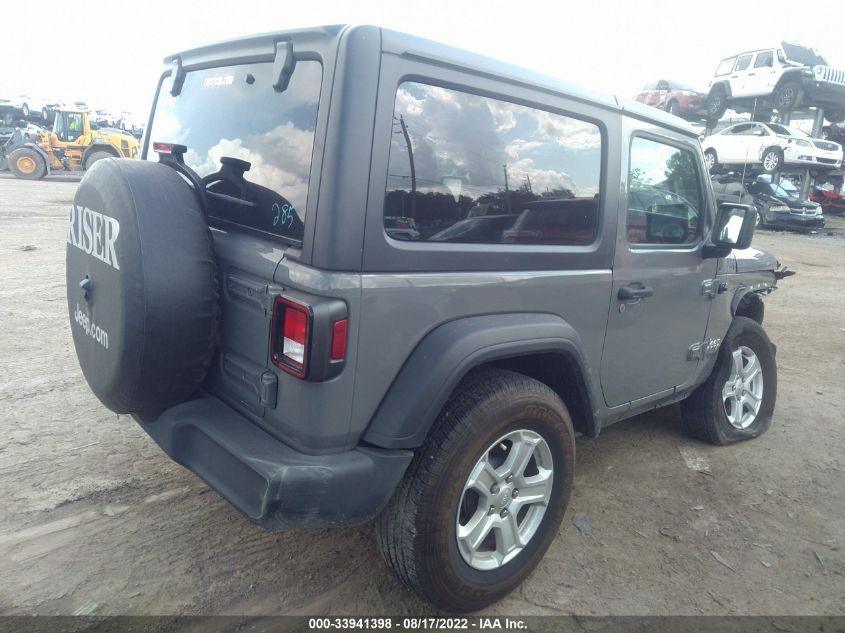2021 JEEP WRANGLER SPORT S VIN: 1C4HJXAG6MW655285