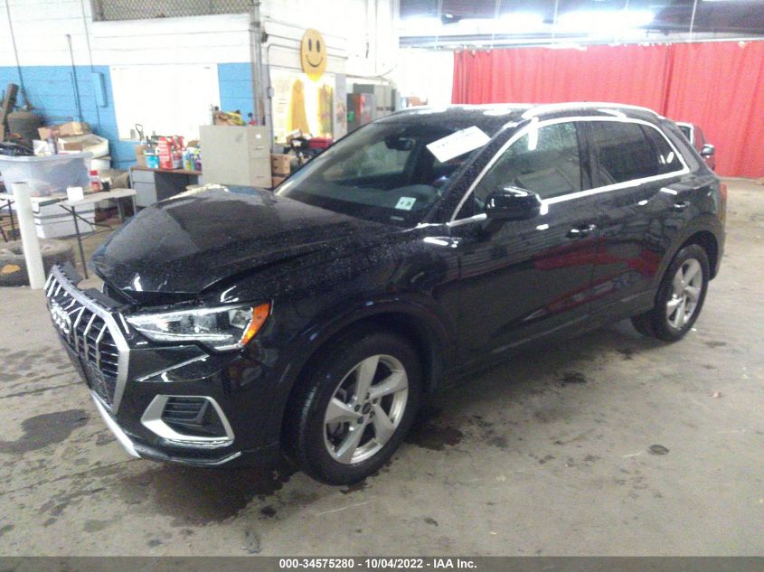 2021 AUDI Q3 PREMIUM VIN: WA1AUCF39M1085748