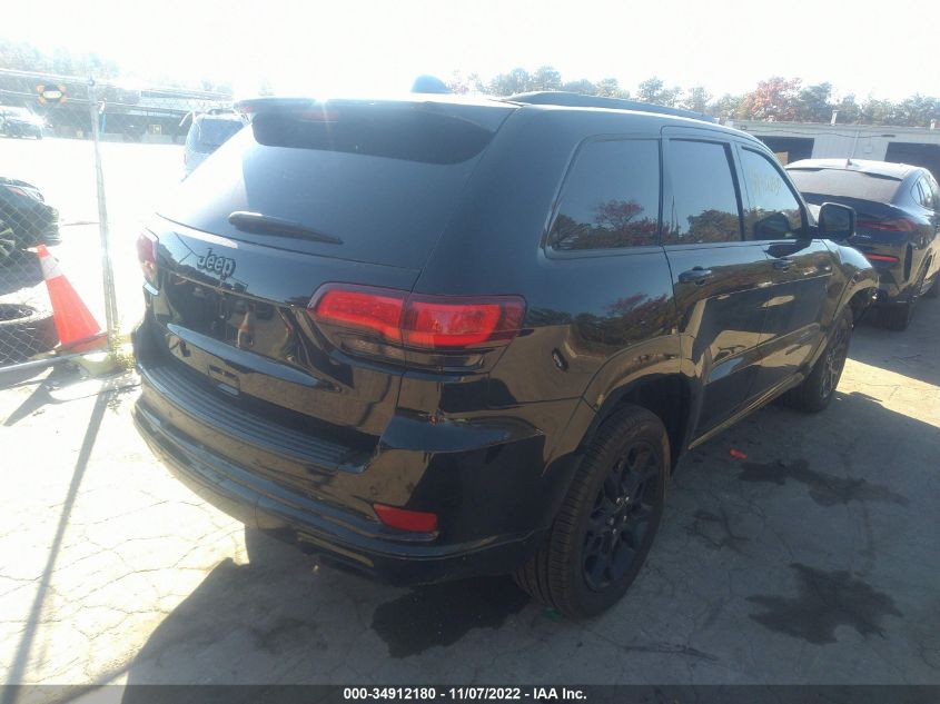2021 JEEP GRAND CHEROKEE LIMITED X VIN: 1C4RJFBG7MC652099