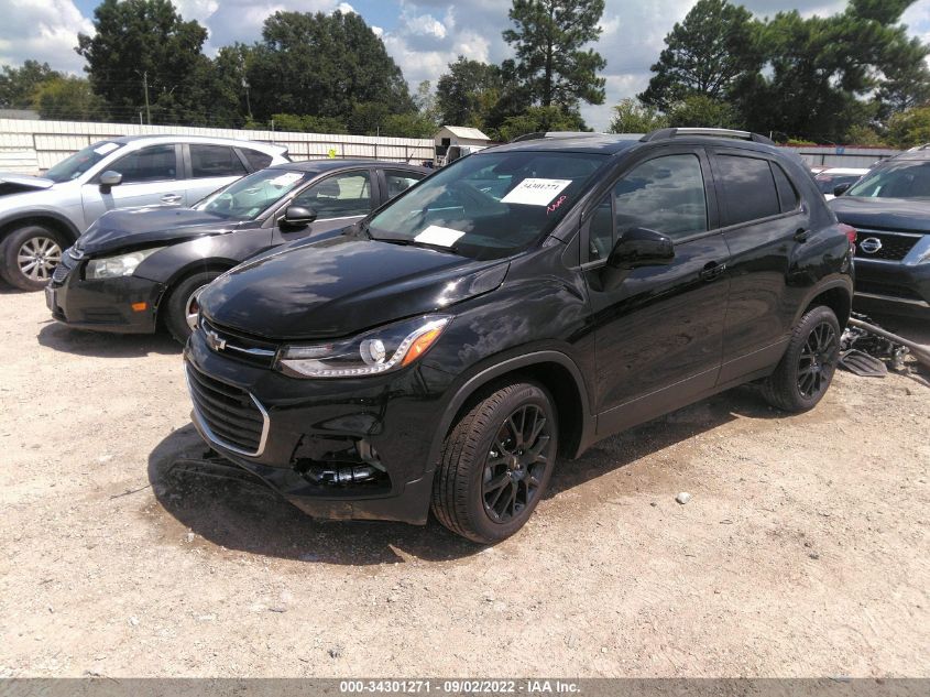 2022 CHEVROLET TRAX LT VIN: KL7CJPSM9NB539745
