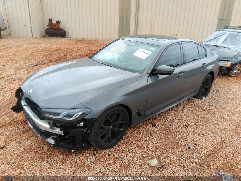 2021 BMW 5 SERIES 530I XDRIVE VIN: WBA13BJ00MCG79908