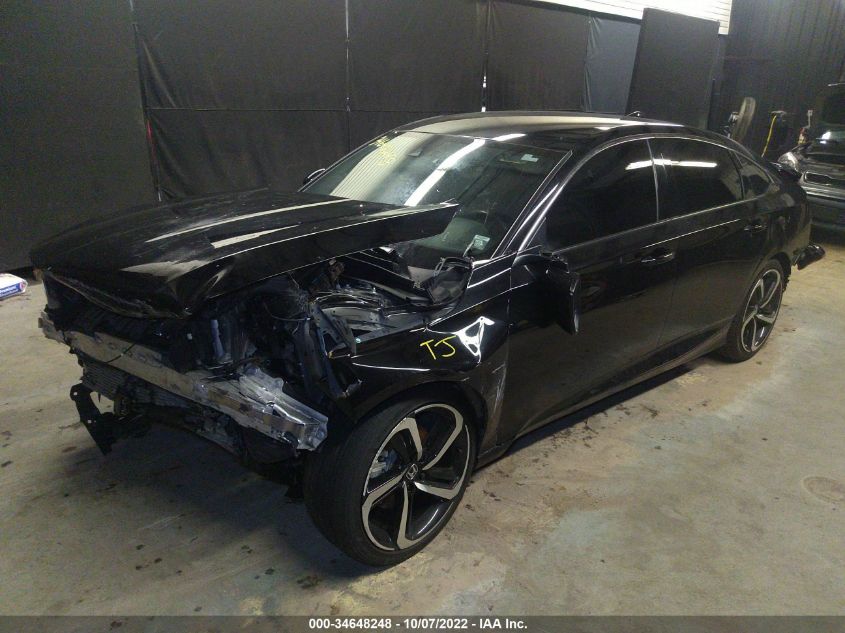 2021 HONDA ACCORD SEDAN SPORT VIN: 1HGCV1F32MA089674
