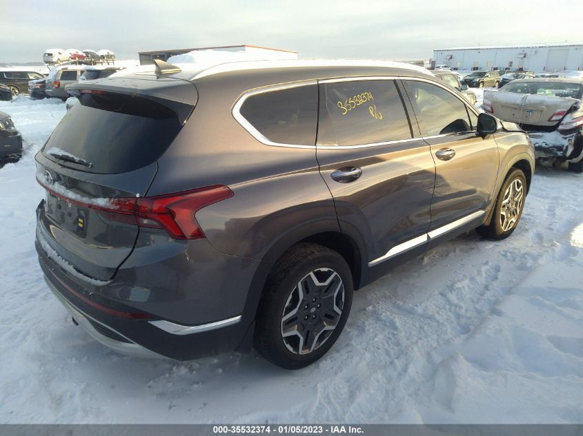 2021 HYUNDAI SANTA FE HYBRID SEL PREMIUM VIN: KM8S3DA10MU005031