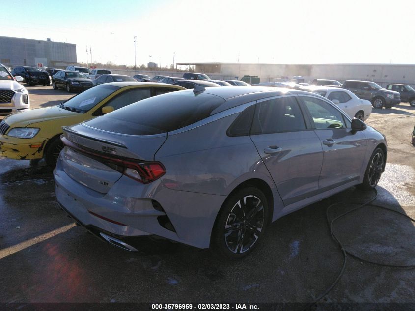2022 KIA K5 GT-LINE VIN: 5XXG64J21NG109349