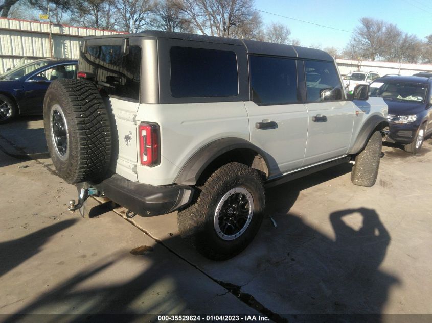 2022 FORD BRONCO BASE/BIG BEND VIN: 1FMEE5DPXNLB21650