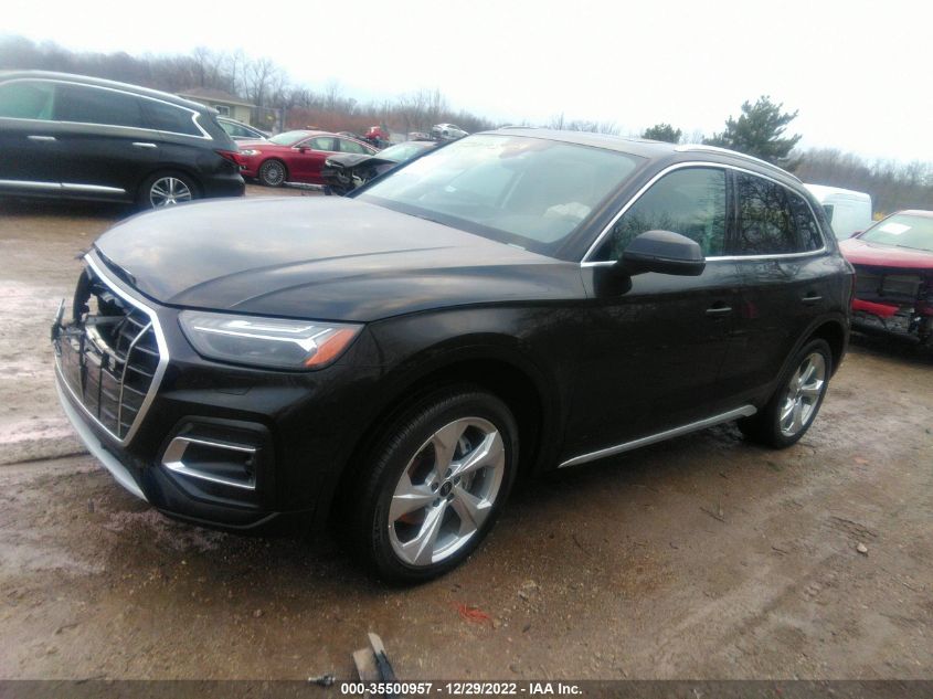2021 AUDI Q5 PRESTIGE VIN: WA1CAAFY2M2100490