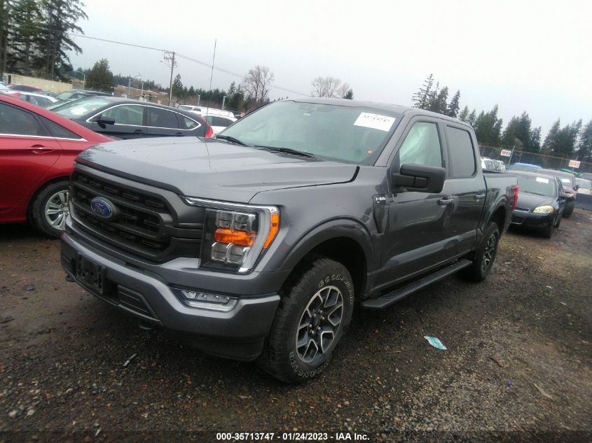 2021 FORD F-150 XLT VIN: 1FTEW1EP2MFA70232