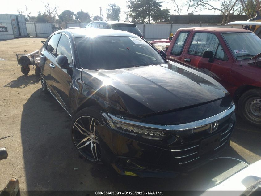 2022 HONDA ACCORD HYBRID TOURING VIN: 1HGCV3F99NA026198