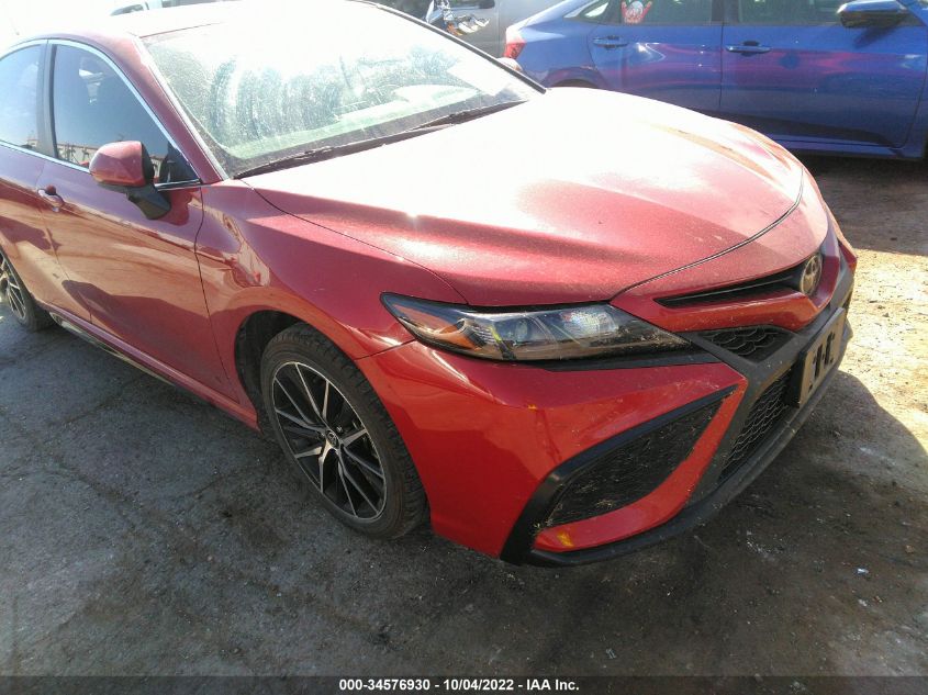 2021 TOYOTA CAMRY SE VIN: 4T1G11AK0MU406114