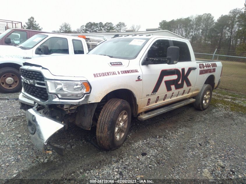 2022 RAM 2500 BIG HORN VIN: 3C6UR5DL0NG340476