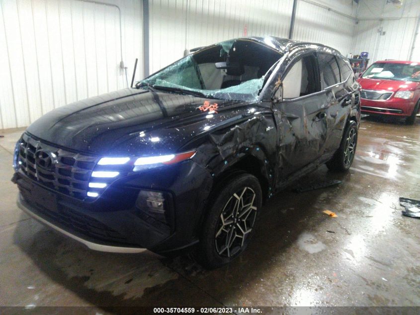 2022 HYUNDAI TUCSON N LINE VIN: KM8JFCAE1NU141153