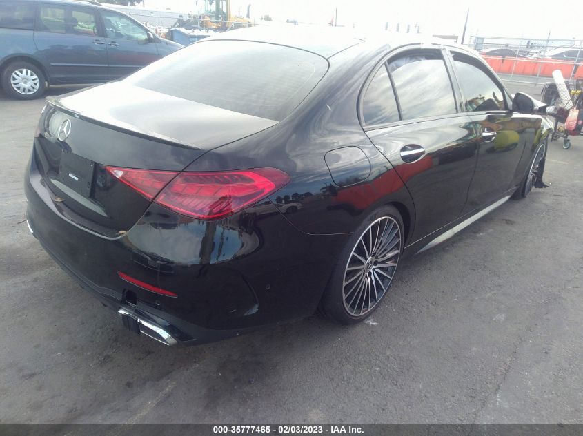 2022 MERCEDES-BENZ C-CLASS C 300 VIN: W1KAF4GBXNR057848