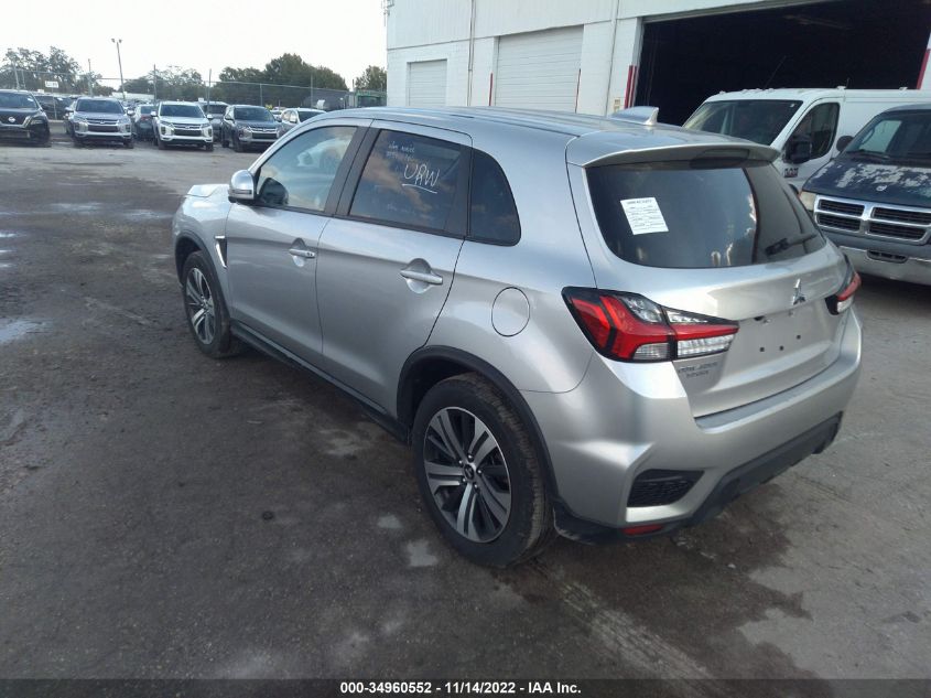 2022 MITSUBISHI OUTLANDER SPORT ES/LE/SE VIN: JA4ARUAU5NU008348