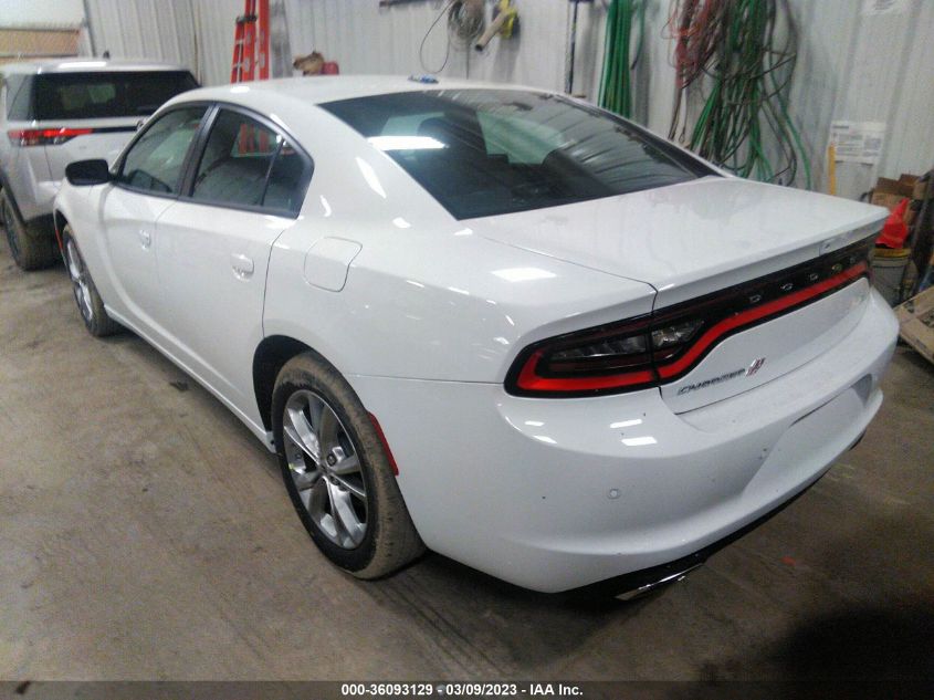 2022 DODGE CHARGER SXT VIN: 2C3CDXJG8NH265021