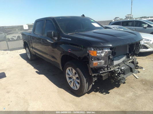 2022 CHEVROLET SILVERADO 1500 CUSTOM VIN: 3GCPABEKXNG570771