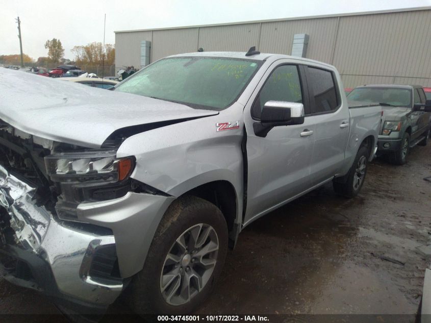 2021 CHEVROLET SILVERADO 1500 LT VIN: 1GCUYDEDXMZ161745