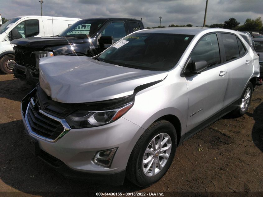 2021 CHEVROLET EQUINOX LS VIN: 3GNAXHEV3MS155702