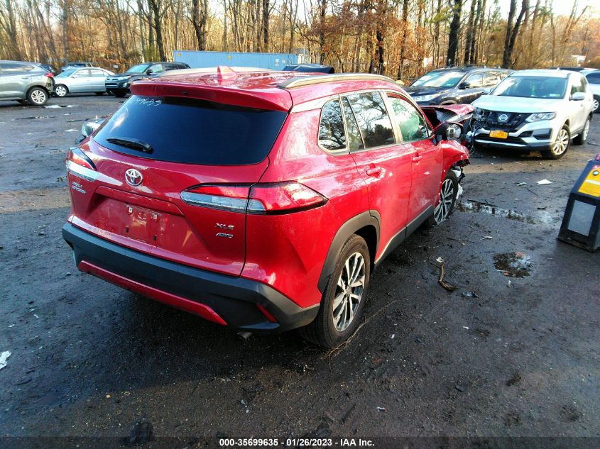 2022 TOYOTA COROLLA CROSS XLE VIN: 7MUDAABGXNV005165