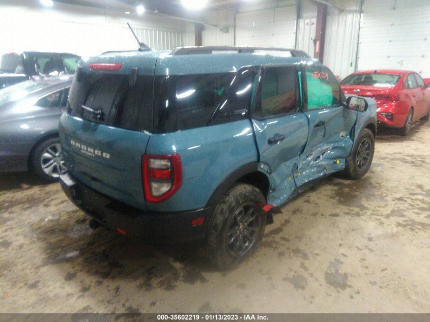2022 FORD BRONCO SPORT BIG BEND VIN: 3FMCR9B68NRD83276